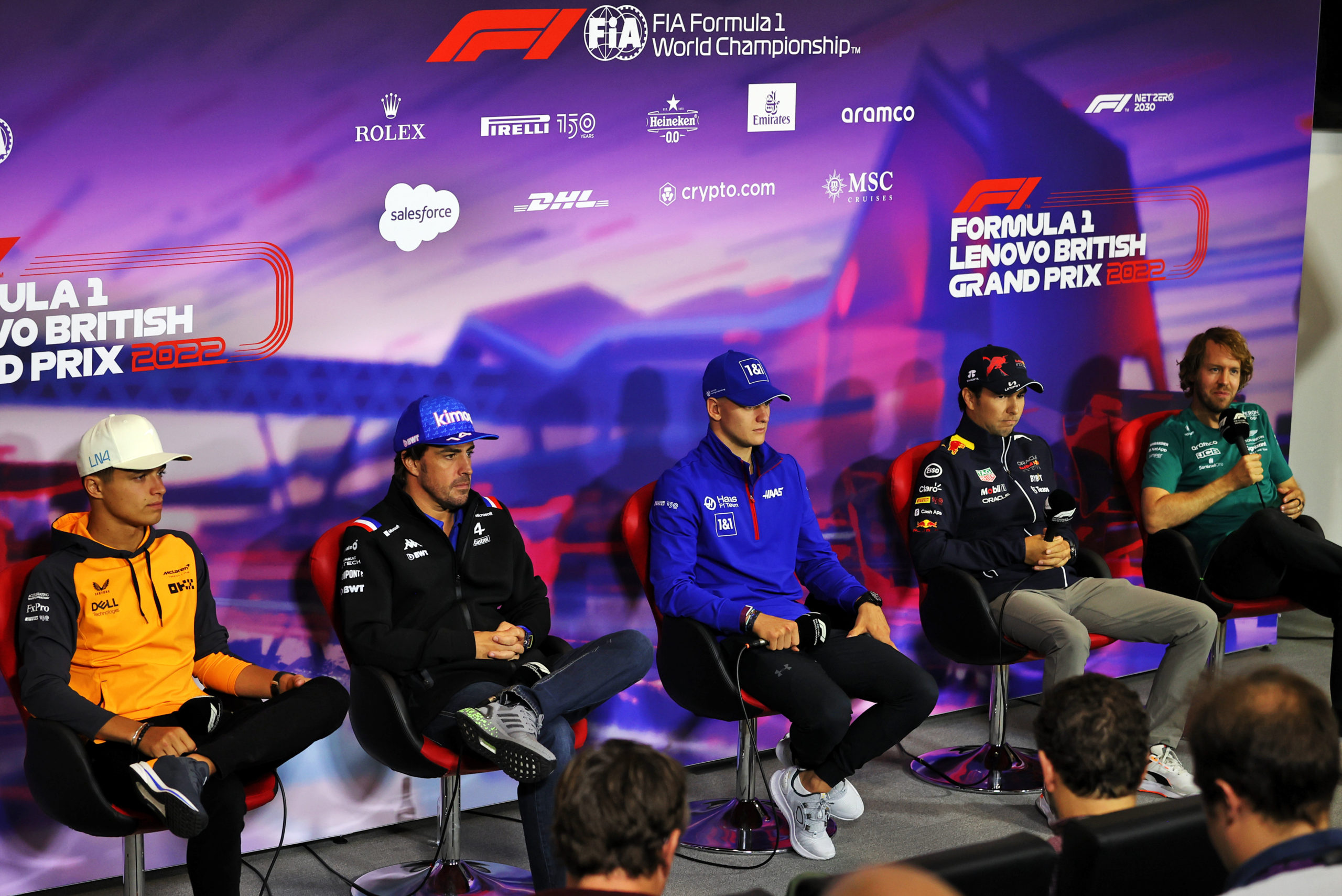 F1 – 2022 BRITISH GRAND PRIX – THURSDAY PRESS CONFERENCE TRANSCRIPT