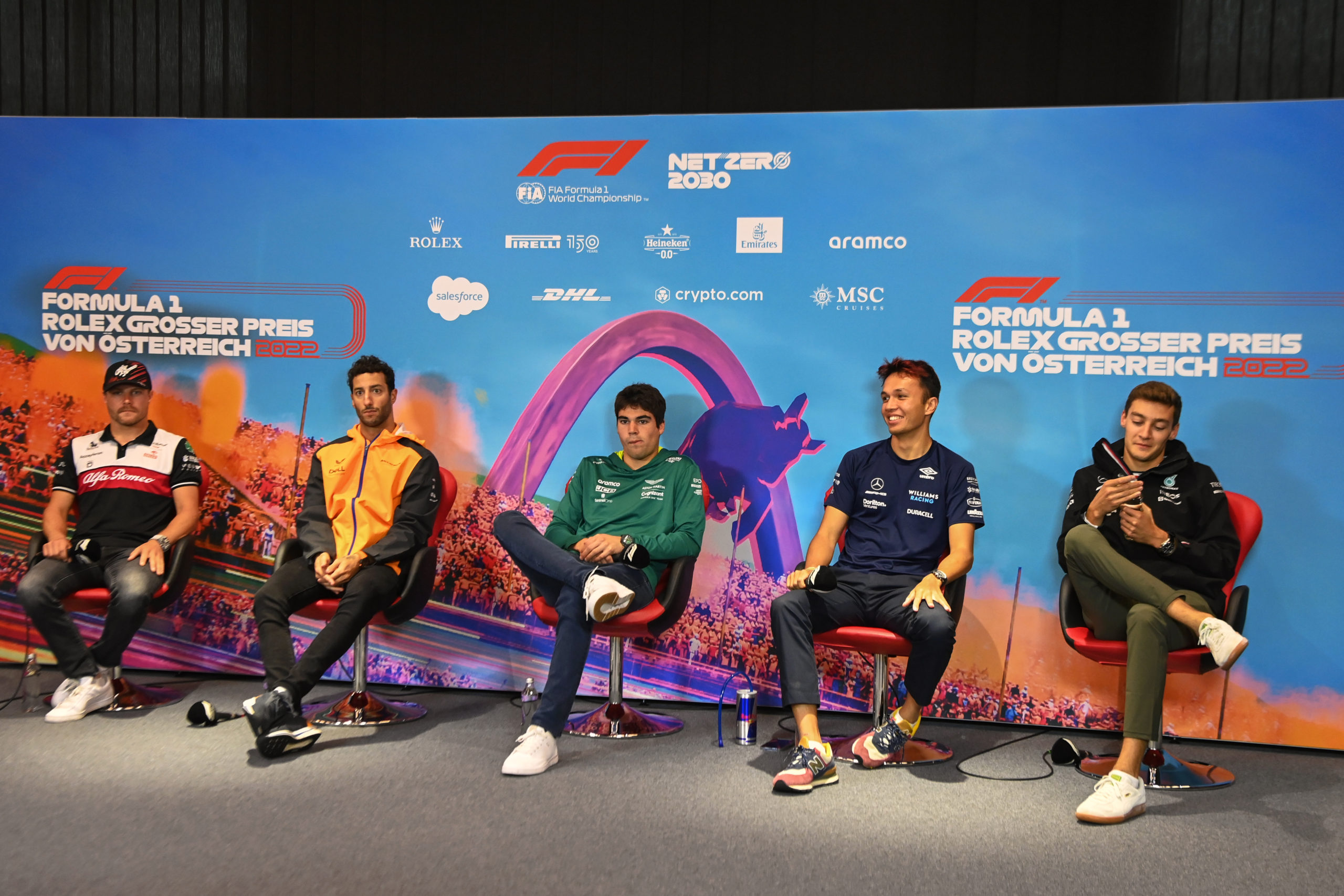 F1 – 2022 AUSTRIAN GRAND PRIX – THURSDAY PRESS CONFERENCE TRANSCRIPT