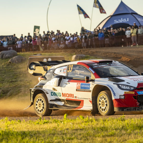 WRC – Impressive Evans leads Rally Estonia after dominant morning