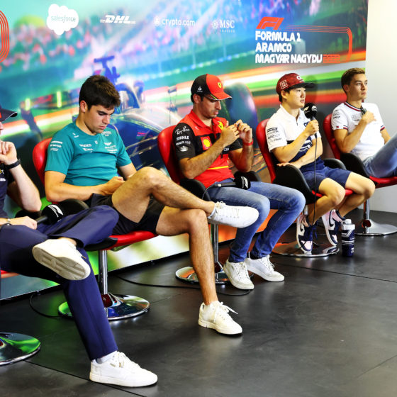 F1 – 2022 HUNGARIAN GRAND PRIX – THURSDAY PRESS CONFERENCE TRANSCRIPT
