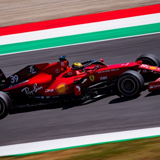 Shwartzman racks in the miles at Mugello with Ferrari