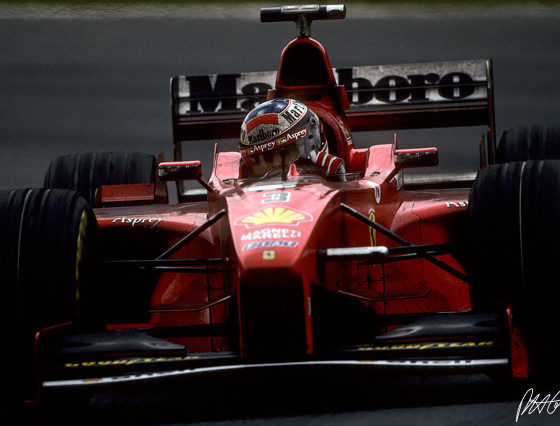 Ex-Schumacher Ferrari F300 brings in big bucks in Monterey