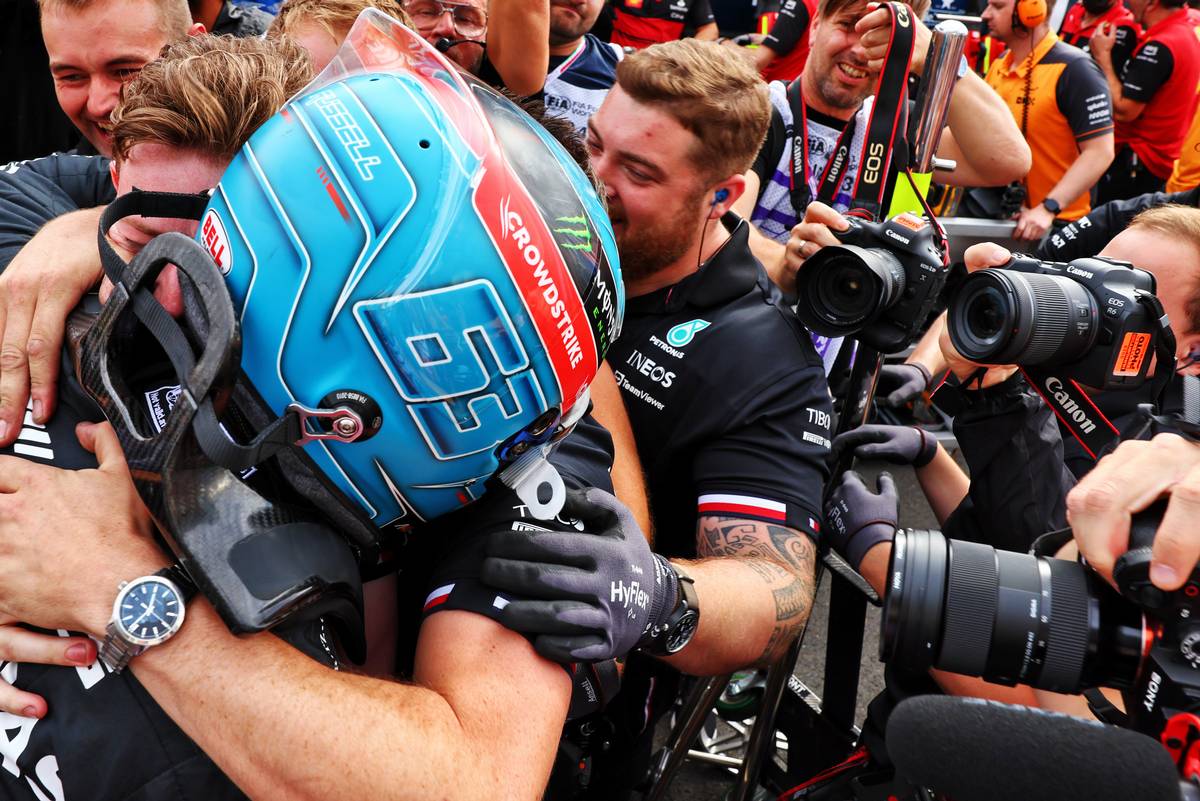 Russell rates maiden pole as his best lap in F1 to date