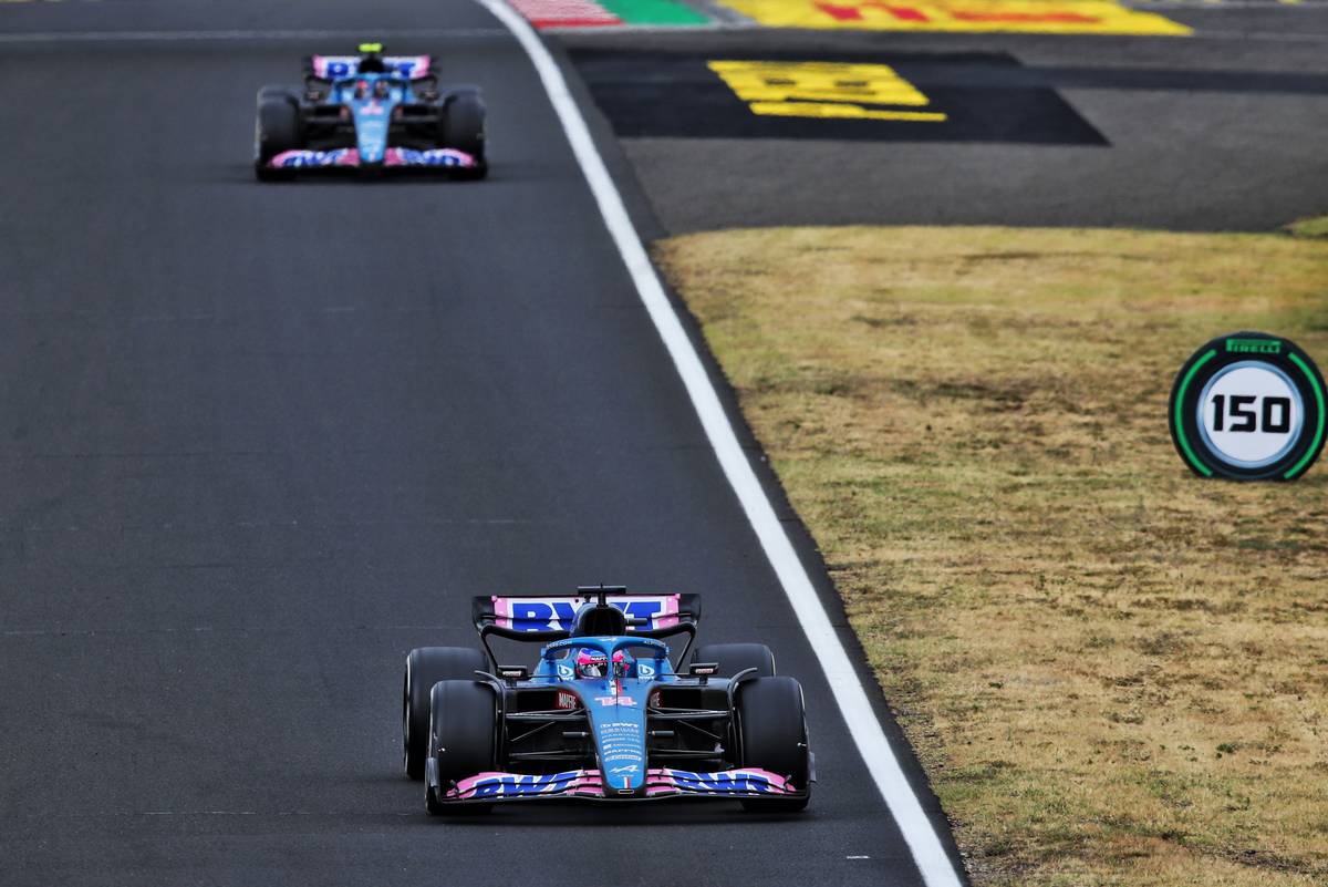 Alonso: No issues with Ocon despite opening lap radio rant