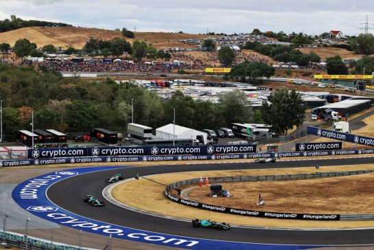 Lance Stroll (CDN) Aston Martin F1 Team AMR22.
31.07.2022. Formula 1 World Championship, Rd 13, Hungarian Grand Prix, Budapest, Hungary, Race Day.
- www.xpbimages.com, EMail: requests@xpbimages.com © Copyright: Moy / XPB Images