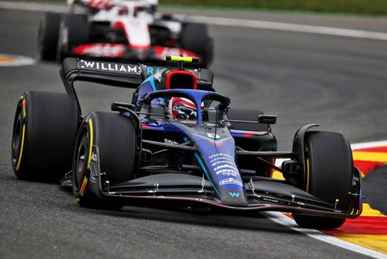 Nicholas Latifi (CDN) Williams Racing FW44.
26.08.2022. Formula 1 World Championship, Rd 14, Belgian Grand Prix, Spa Francorchamps, Belgium, Practice Day.
- www.xpbimages.com, EMail: requests@xpbimages.com © Copyright: Coates / XPB Images