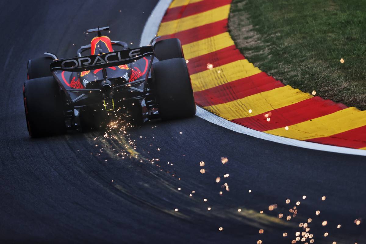 Sainz and Leclerc lead Ferrari 1-2 in first practice at Spa