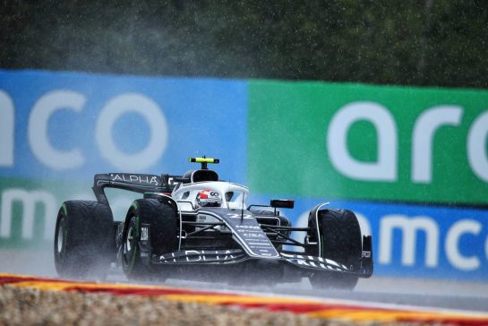 Yuki Tsunoda (JPN) AlphaTauri AT03.
26.08.2022. Formula 1 World Championship, Rd 14, Belgian Grand Prix, Spa Francorchamps, Belgium, Practice Day.
- www.xpbimages.com, EMail: requests@xpbimages.com © Copyright: Coates / XPB Images