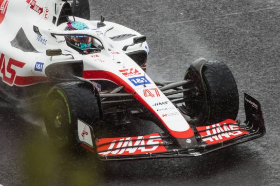 Mick Schumacher (GER) Haas VF-22.
26.08.2022. Formula 1 World Championship, Rd 14, Belgian Grand Prix, Spa Francorchamps, Belgium, Practice Day.
- www.xpbimages.com, EMail: requests@xpbimages.com © Copyright: Bearne / XPB Images