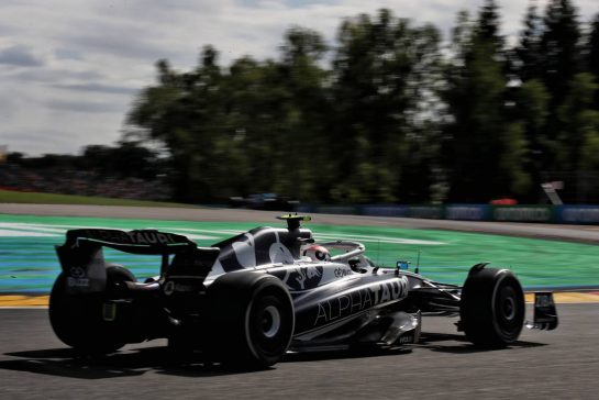 Yuki Tsunoda (JPN) AlphaTauri AT03.
28.08.2022. Formula 1 World Championship, Rd 14, Belgian Grand Prix, Spa Francorchamps, Belgium, Race Day.
- www.xpbimages.com, EMail: requests@xpbimages.com © Copyright: Coates / XPB Images