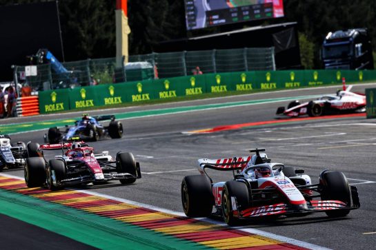 Kevin Magnussen (DEN) Haas VF-22.
28.08.2022. Formula 1 World Championship, Rd 14, Belgian Grand Prix, Spa Francorchamps, Belgium, Race Day.
- www.xpbimages.com, EMail: requests@xpbimages.com © Copyright: Batchelor / XPB Images