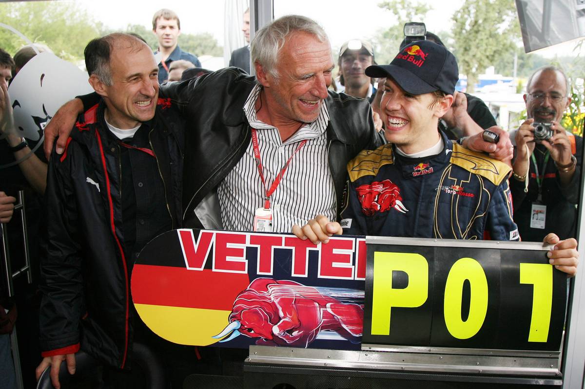 Tost always certain Vettel would be ‘a real big driver’