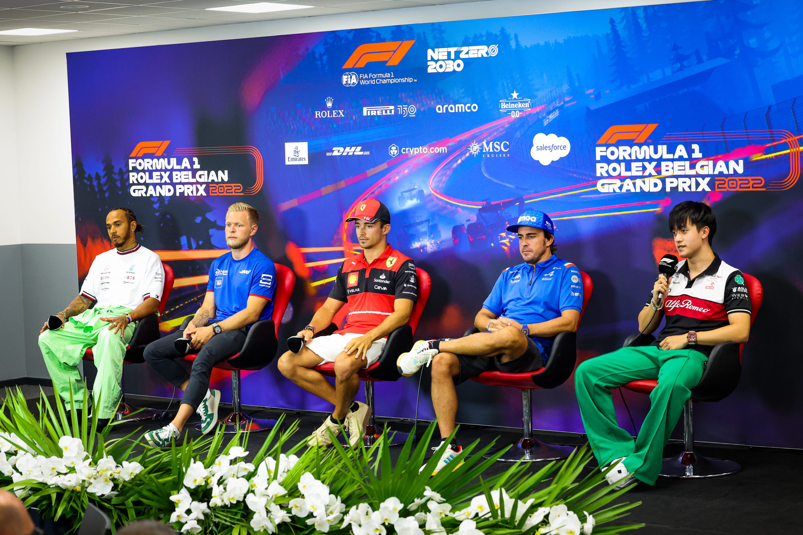 F1 – 2022 BELGIAN GRAND PRIX – THURSDAY PRESS CONFERENCE TRANSCRIPT