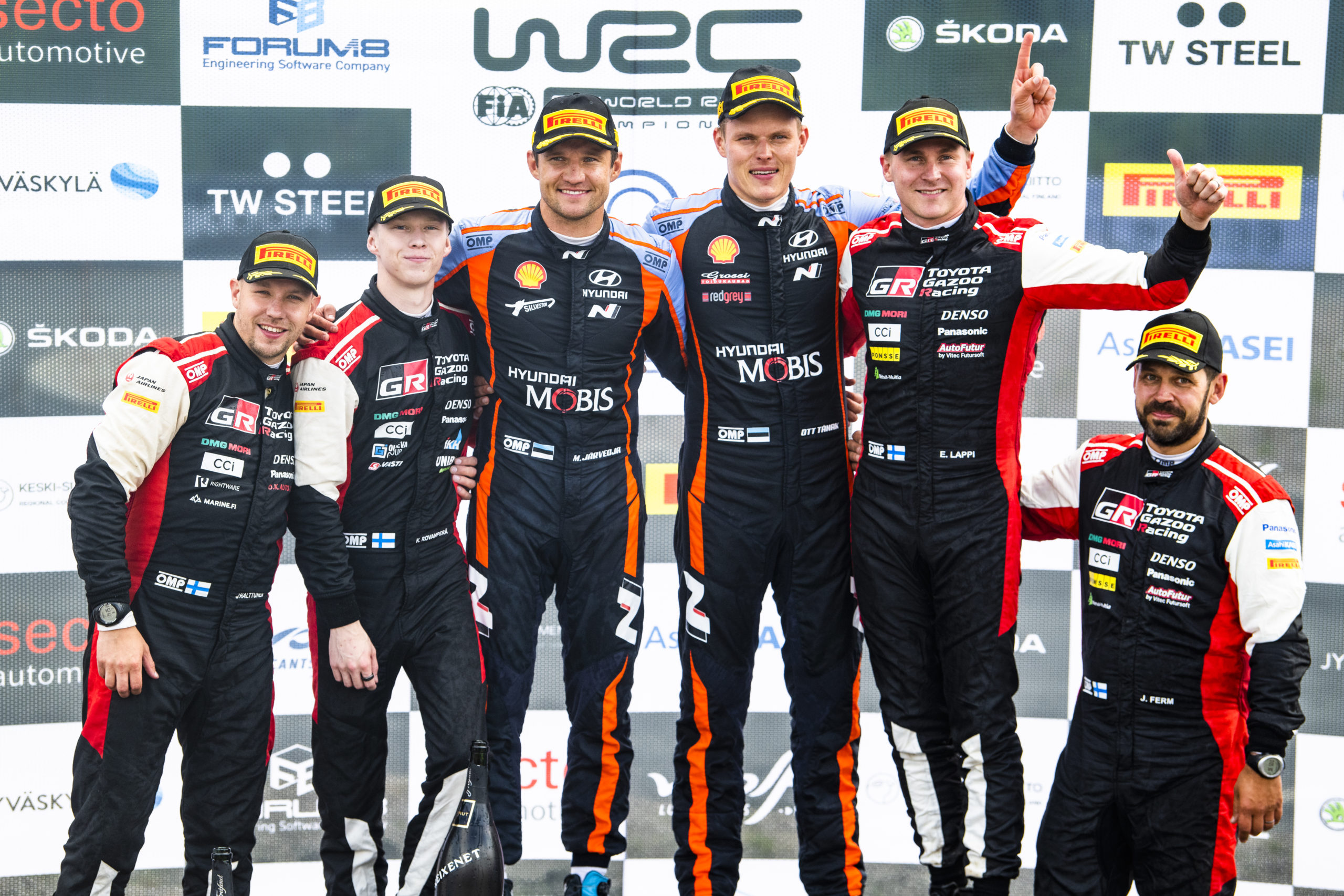 WRC – Tänak scores stunning Finland win for Hyundai