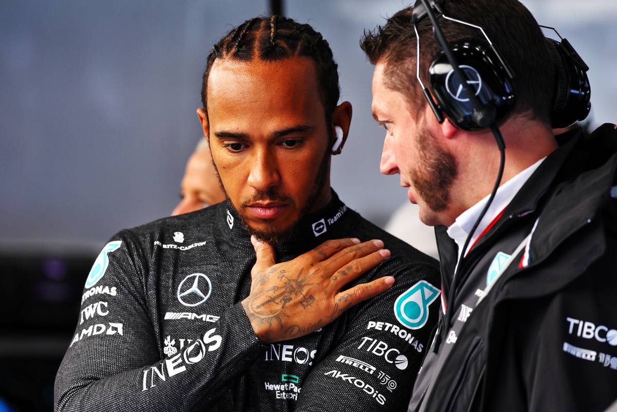 Lewis Hamilton (GBR) Mercedes AMG F1. 26.08.2022. Formula 1 World Championship, Rd 14, Belgian Grand Prix, Spa Francorchamps, Belgium, Practice