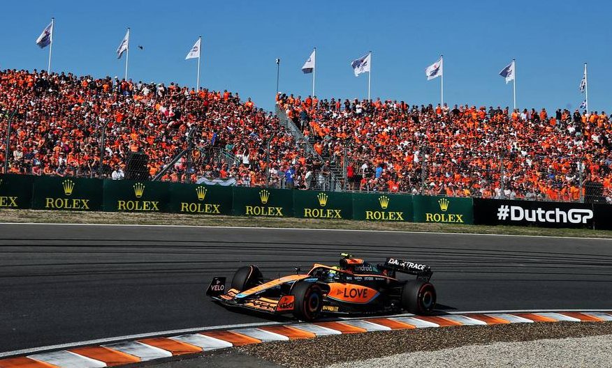 Lando Norris (GBR) McLaren MCL36. 03.09.2022. Formula 1 World Championship, Rd 14, Dutch Grand Prix, Zandvoort, Netherlands, Qualifying