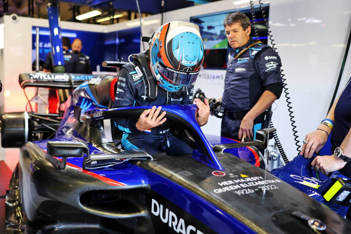 Nyck de Vries (NLD) Williams Racing FW44 Reserve Driver. 11.09.2022. Formula 1 World Championship, Rd 16, Italian Grand Prix, Monza, Italy, Race