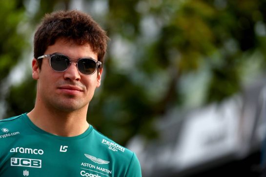 Lance Stroll (CDN) Aston Martin F1 Team.
29.09.2022. Formula 1 World Championship, Rd 17, Singapore Grand Prix, Marina Bay Street Circuit, Singapore, Preparation Day.
 - www.xpbimages.com, EMail: requests@xpbimages.com &copy; Copyright: Coates / XPB Images