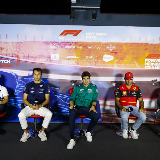 F1 – 2022 DUTCH GRAND PRIX – THURSDAY PRESS CONFERENCE TRANSCRIPT
