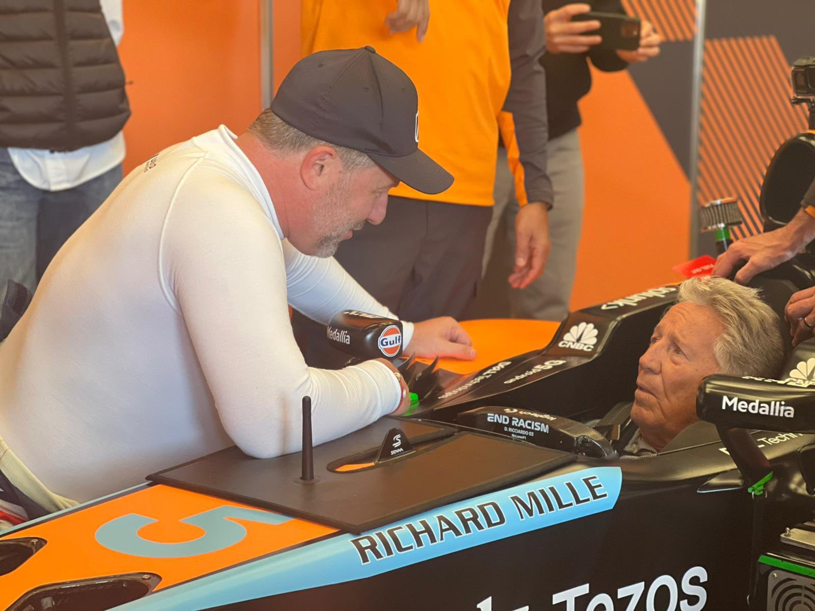Andretti ‘satisfies bucket list’ with run in modern F1 McLaren