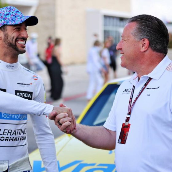 Brown: Decision to drop Ricciardo the ‘toughest thing I’ve had to do’