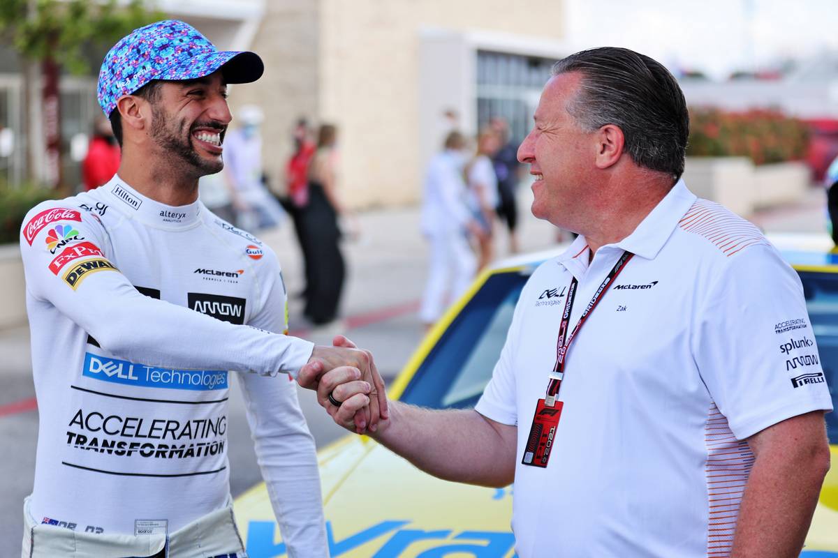 Brown: Decision to drop Ricciardo the ‘toughest thing I’ve had to do’
