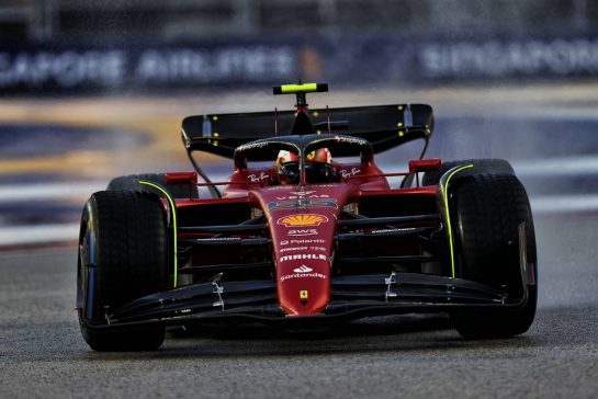 Carlos Sainz Jr (ESP) Ferrari F1-75.
01.10.2022. Formula 1 World Championship, Rd 17, Singapore Grand Prix, Marina Bay Street Circuit, Singapore, Qualifying Day.
- www.xpbimages.com, EMail: requests@xpbimages.com &copy; Copyright: Moy / XPB Images