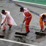 Perez holds off Leclerc to win rain-hit Singapore GP