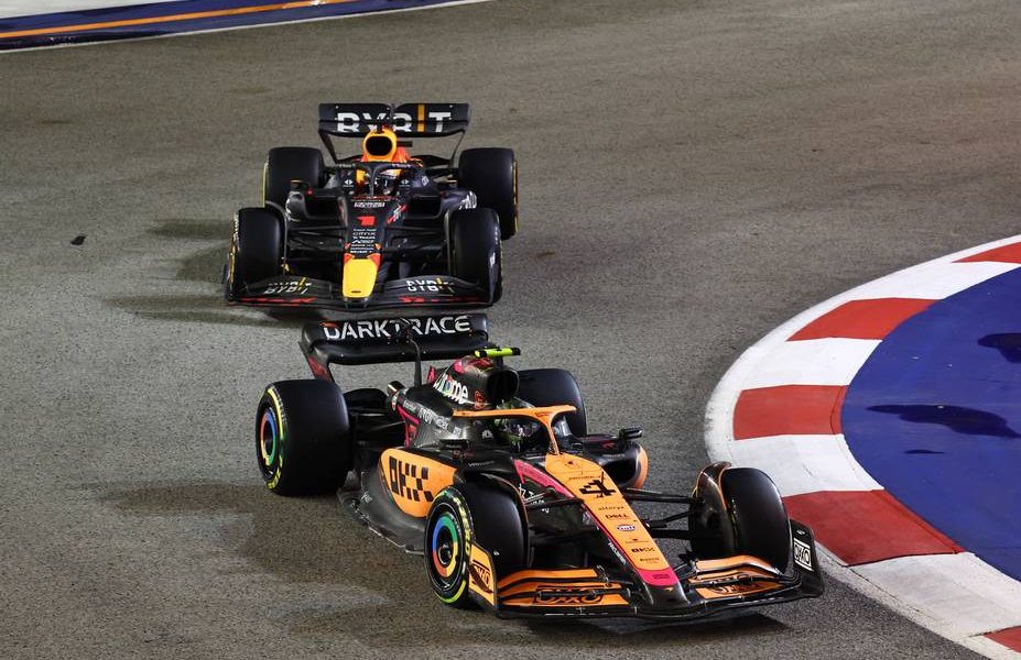 Norris and Ricciardo push McLaren ahead ahead of Alpine