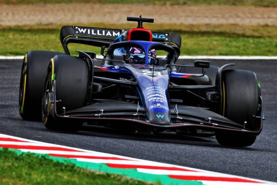 Alexander Albon (THA) Williams Racing FW44.
08.10.2022. Formula 1 World Championship, Rd 18, Japanese Grand Prix, Suzuka, Japan, Qualifying Day.
- www.xpbimages.com, EMail: requests@xpbimages.com © Copyright: Coates / XPB Images