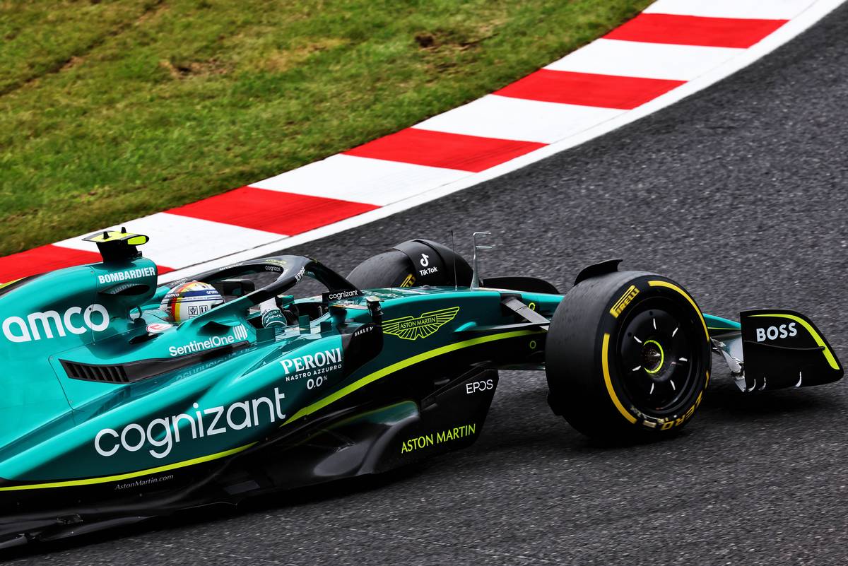 Sebastian Vettel (GER) Aston Martin F1 Team AMR22. 08.10.2022. Formula 1 World Championship, Rd 18, Japanese Grand Prix, Suzuka, Japan, Qualifying