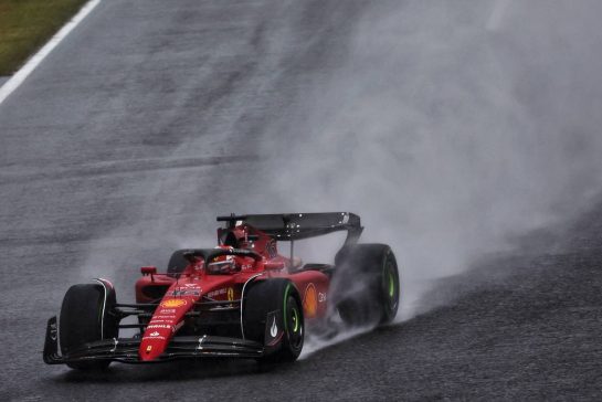 Charles Leclerc (MON) Ferrari F1-75.
09.10.2022. Formula 1 World Championship, Rd 18, Japanese Grand Prix, Suzuka, Japan, Race Day.
- www.xpbimages.com, EMail: requests@xpbimages.com &copy; Copyright: Batchelor / XPB Images