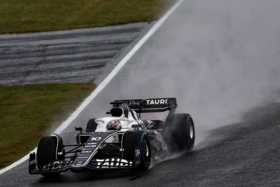 Pierre Gasly (FRA) AlphaTauri AT03.
09.10.2022. Formula 1 World Championship, Rd 18, Japanese Grand Prix, Suzuka, Japan, Race Day.
- www.xpbimages.com, EMail: requests@xpbimages.com &copy; Copyright: Batchelor / XPB Images