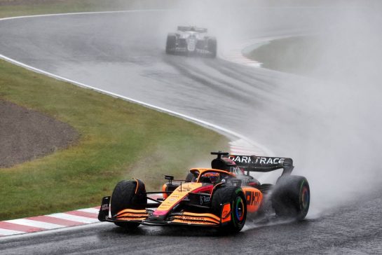 Daniel Ricciardo (AUS) McLaren MCL36.
09.10.2022. Formula 1 World Championship, Rd 18, Japanese Grand Prix, Suzuka, Japan, Race Day.
 - www.xpbimages.com, EMail: requests@xpbimages.com &copy; Copyright: Coates / XPB Images