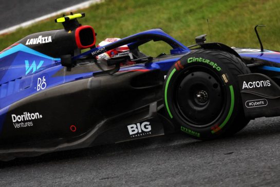 Nicholas Latifi (CDN) Williams Racing FW44.
09.10.2022. Formula 1 World Championship, Rd 18, Japanese Grand Prix, Suzuka, Japan, Race Day.
 - www.xpbimages.com, EMail: requests@xpbimages.com &copy; Copyright: Coates / XPB Images