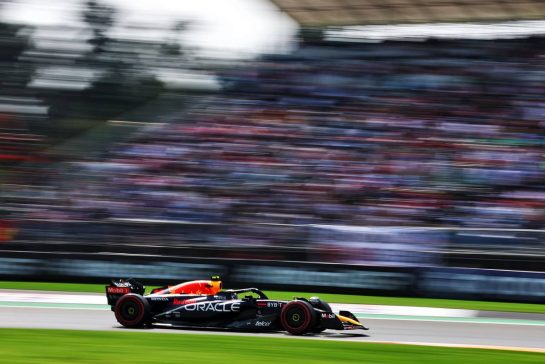 Sergio Perez (MEX) Red Bull Racing RB18.
28.10.2022. Formula 1 World Championship, Rd 20, Mexican Grand Prix, Mexico City, Mexico, Practice Day.
 - www.xpbimages.com, EMail: requests@xpbimages.com &copy; Copyright: Coates / XPB Images