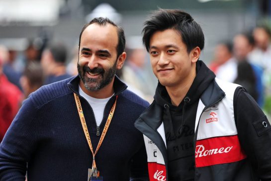 Guanyu Zhou (CHN) Alfa Romeo F1 Team.
29.10.2022. Formula 1 World Championship, Rd 20, Mexican Grand Prix, Mexico City, Mexico, Qualifying Day.
- www.xpbimages.com, EMail: requests@xpbimages.com &copy; Copyright: Bearne / XPB Images