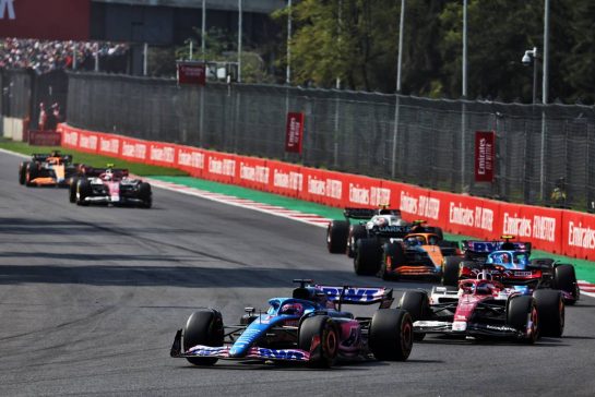 Fernando Alonso (ESP) Alpine F1 Team A522.
30.10.2022. Formula 1 World Championship, Rd 20, Mexican Grand Prix, Mexico City, Mexico, Race Day.
- www.xpbimages.com, EMail: requests@xpbimages.com © Copyright: Batchelor / XPB Images