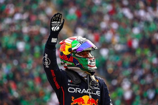 Sergio Perez (MEX), Red Bull Racing
30.10.2022. Formula 1 World Championship, Rd 20, Mexican Grand Prix, Mexico City, Mexico, Race Day.
- www.xpbimages.com, EMail: requests@xpbimages.com © Copyright: Charniaux / XPB Images