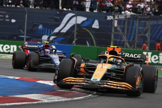 Lando Norris (GBR) McLaren MCL36.
30.10.2022. Formula 1 World Championship, Rd 20, Mexican Grand Prix, Mexico City, Mexico, Race Day.
- www.xpbimages.com, EMail: requests@xpbimages.com © Copyright: Batchelor / XPB Images