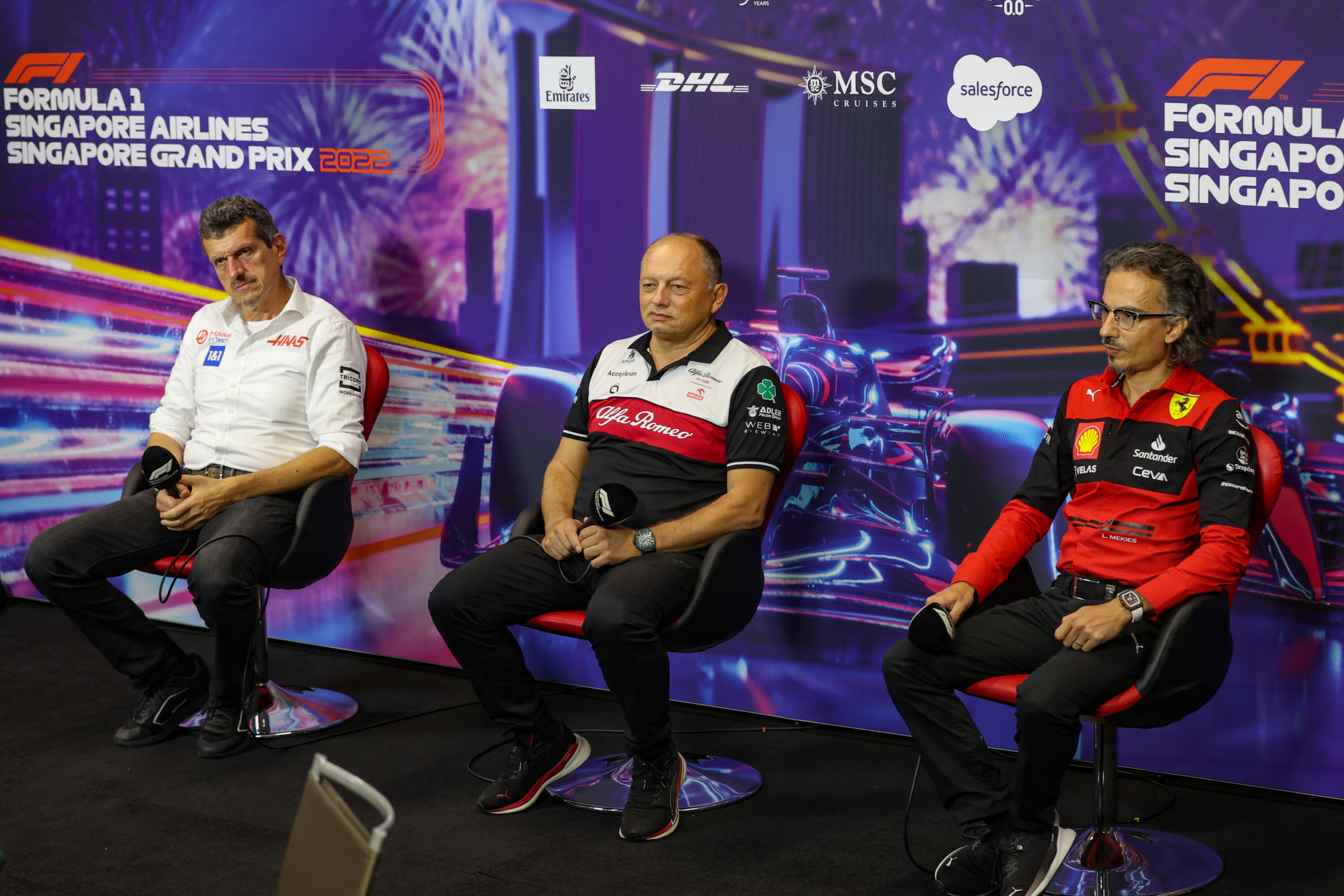 F1 – 2022 SINGAPORE GRAND PRIX – SATURDAY PRESS CONFERENCE TRANSCRIPT