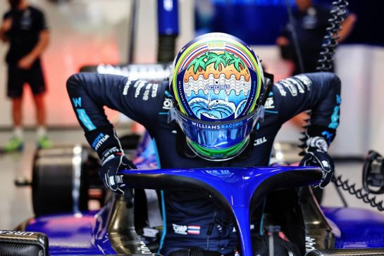 Alexander Albon (THA) Williams Racing FW44.
11.11.2022. Formula 1 World Championship, Rd 21, Brazilian Grand Prix, Sao Paulo, Brazil, Qualifying Day.
- www.xpbimages.com, EMail: requests@xpbimages.com © Copyright: Bearne / XPB Images