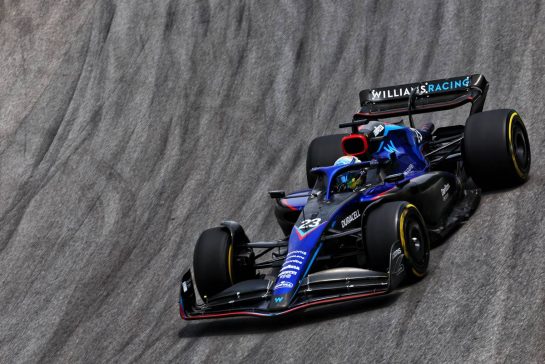 Alexander Albon (THA) Williams Racing FW44.
11.11.2022. Formula 1 World Championship, Rd 21, Brazilian Grand Prix, Sao Paulo, Brazil, Qualifying Day.
- www.xpbimages.com, EMail: requests@xpbimages.com © Copyright: Coates / XPB Images