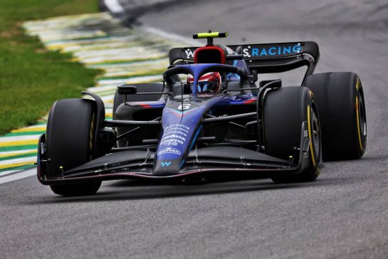 Nicholas Latifi (CDN) Williams Racing FW44.
13.11.2022. Formula 1 World Championship, Rd 21, Brazilian Grand Prix, Sao Paulo, Brazil, Race Day.
- www.xpbimages.com, EMail: requests@xpbimages.com © Copyright: Bearne / XPB Images