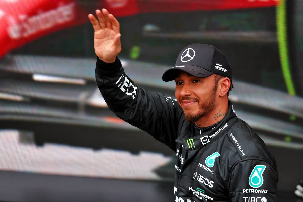 Hamilton ‘happy for Russell, proud of Mercedes’