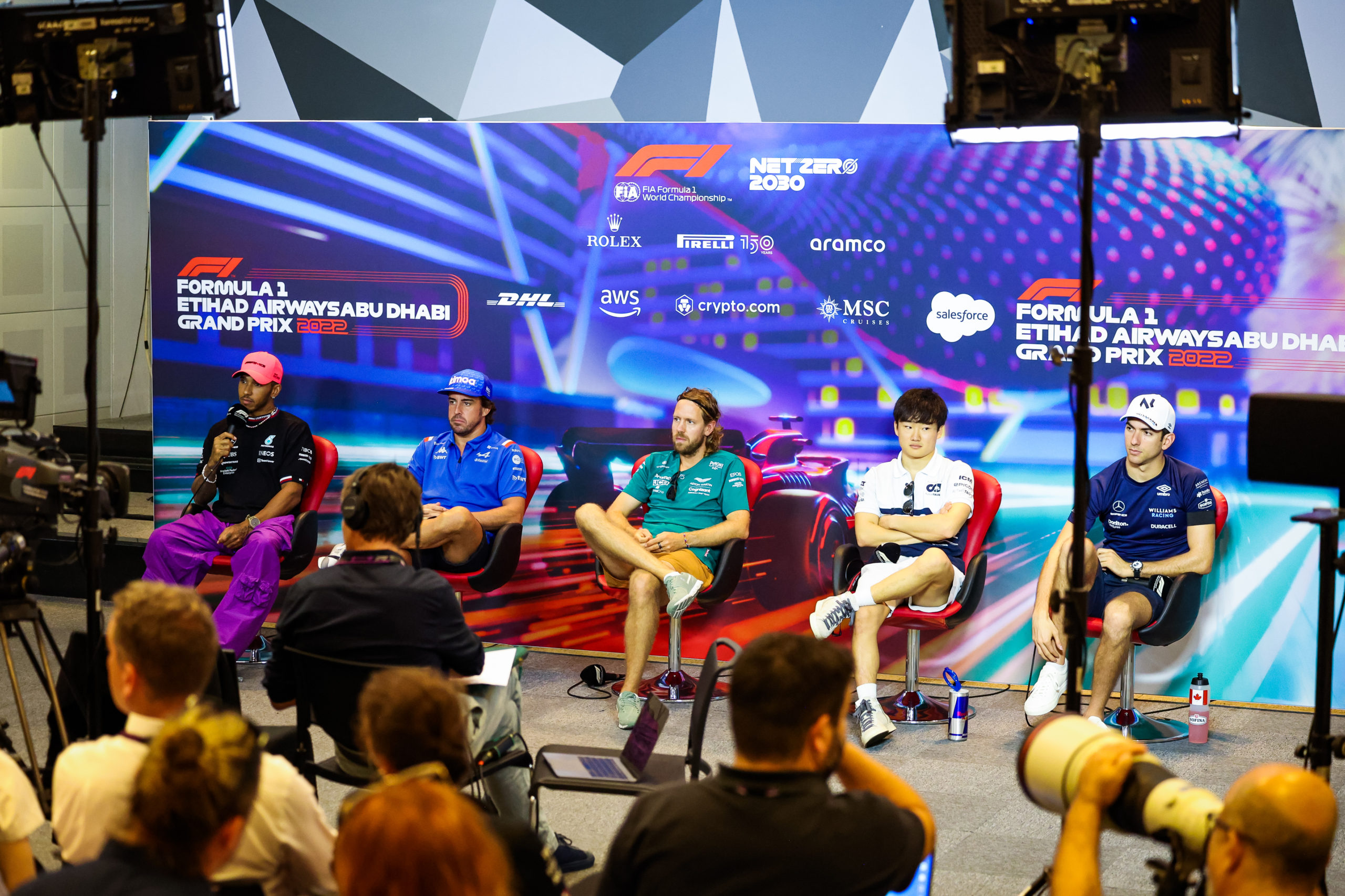 F1 – 2022 ABU DHABI GRAND PRIX – THURSDAY PRESS CONFERENCE TRANSCRIPT