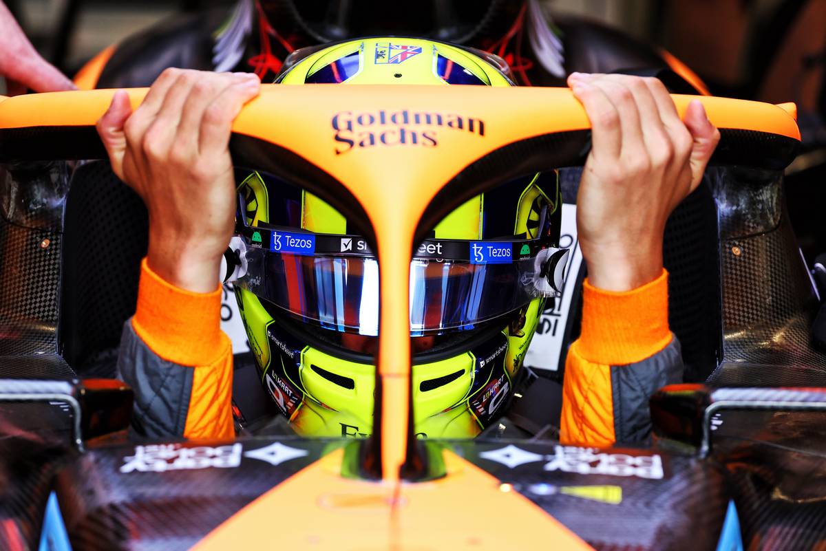 Lando Norris (GBR) McLaren MCL36. 11.11.2022. Formula 1 World Championship, Rd 21, Brazilian Grand Prix, Sao Paulo, Brazil, Qualifying