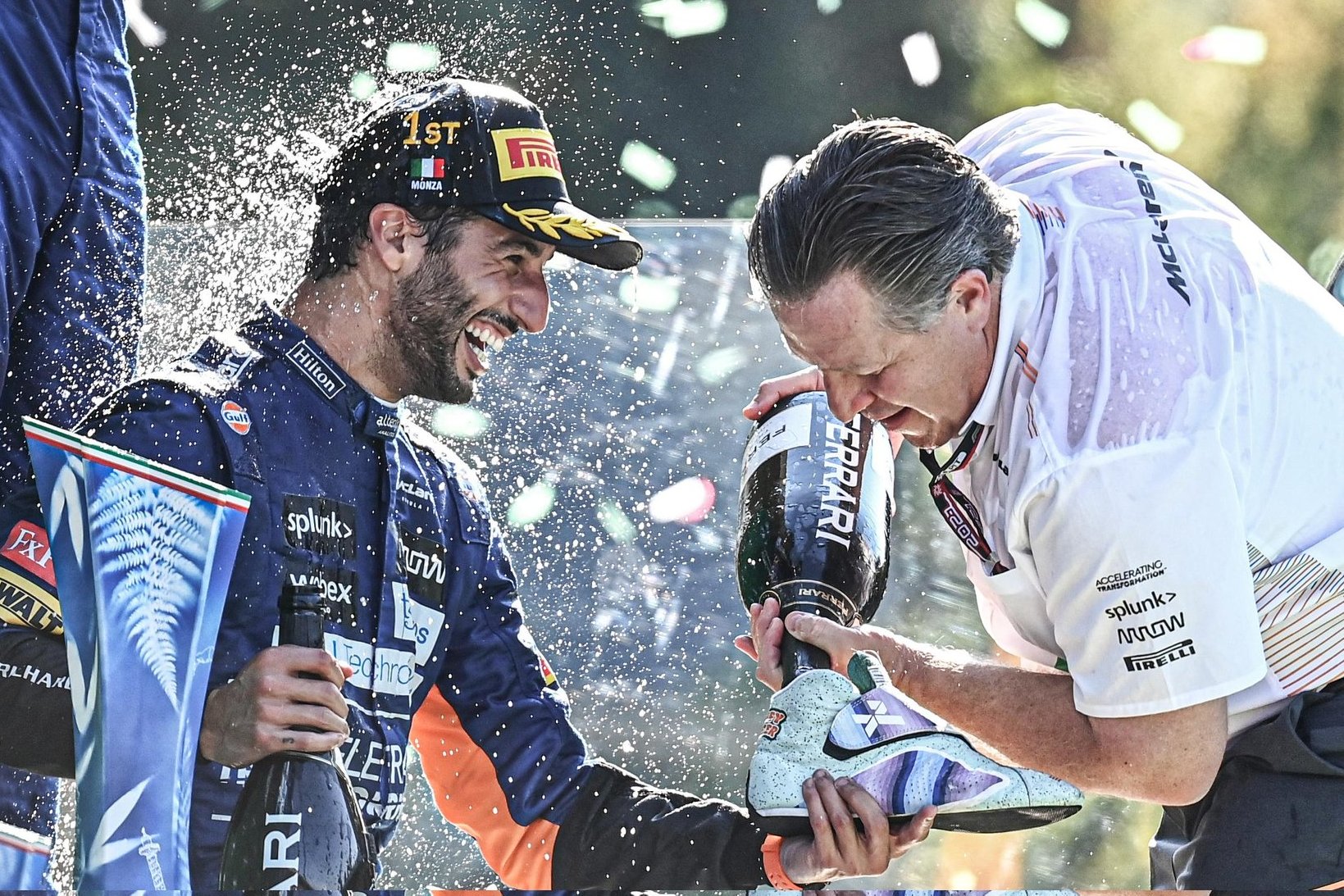 Brown would ‘love to go racing again’ with Ricciardo