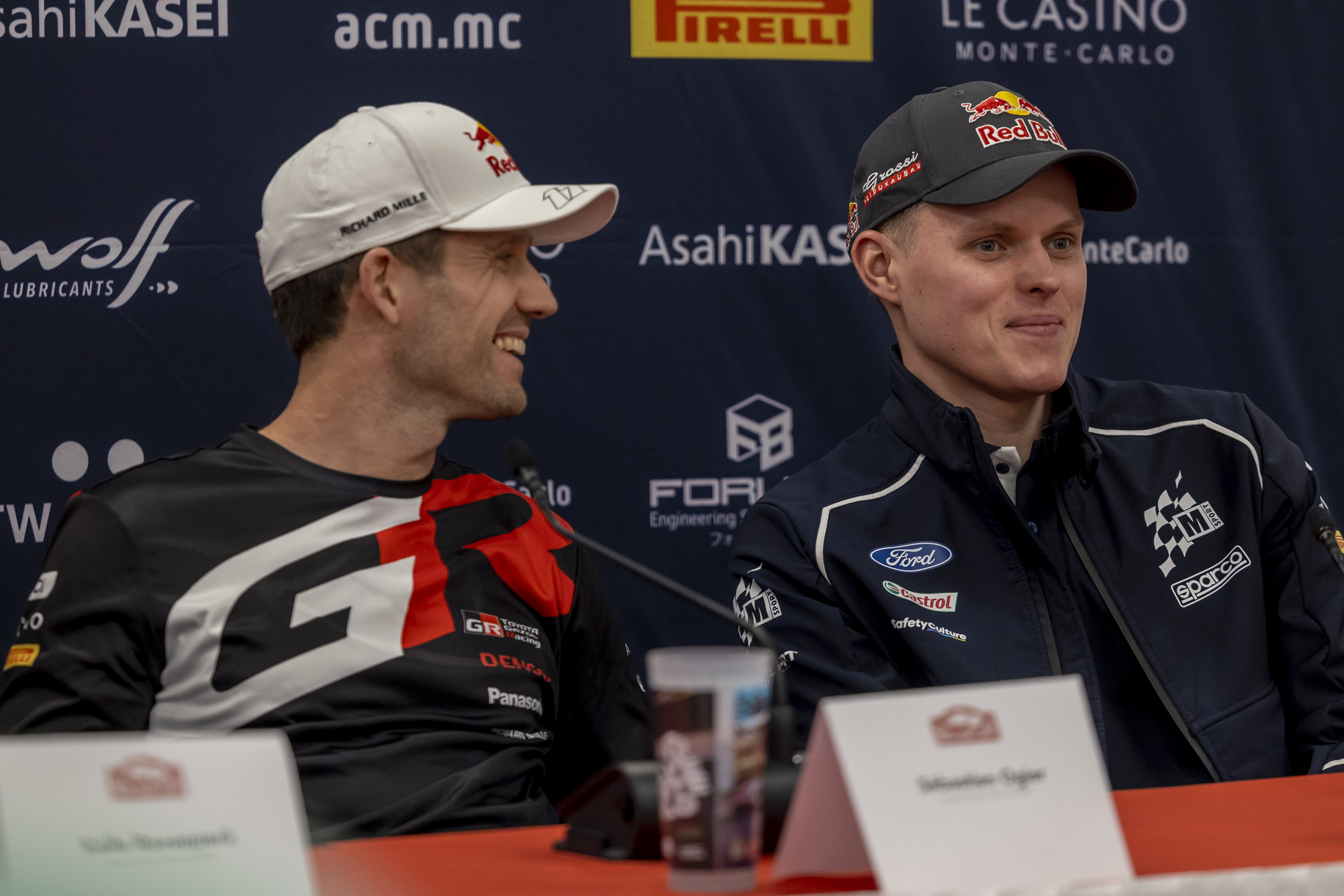Sebastien Ogier and Ott T&auml;nak
