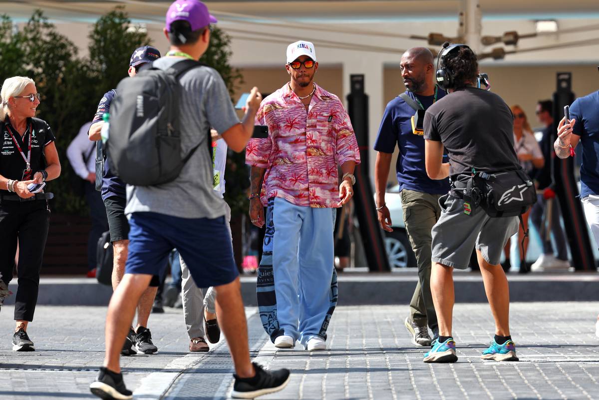 Hamilton helping select Brad Pitt co-star for F1 movie